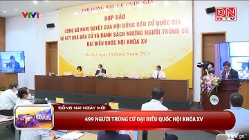 499 người trúng cử đại biểu Quốc hội khóa XV