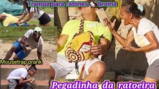 Trampa para ratone/ Pegadinha da ratoeira / mousetrap prank