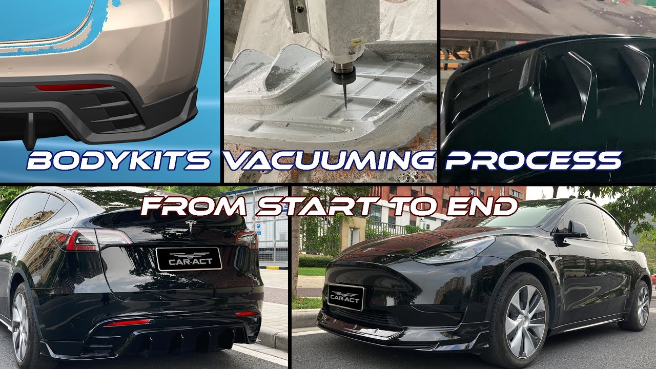 Aftermarket Bodykits Vacuuming Process From Start to End YouTube