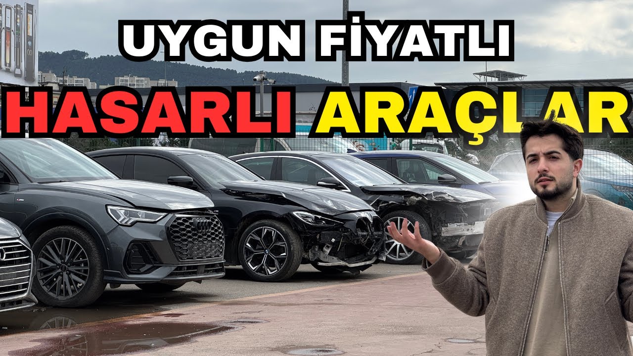 Piyasadan Daha Ucuza Araç Satın Almak - HASARLI ARAÇLARI İNCELEDİM!