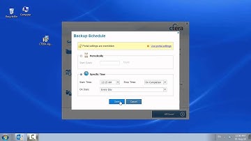 CTERA Product Video 1  Instalación de agente y Backup