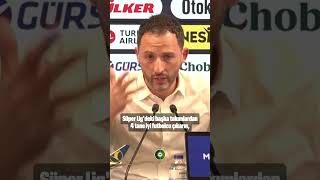 Tedesco: "O zaman görürüm kim dominant futbol oynayabiliyor!"