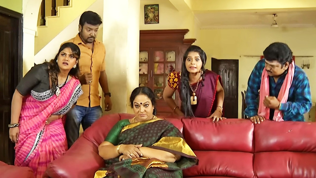 Chinna Papa Periya Papa - Season 3 | Ep - 100 | Nalini, VJ. Chitra & Jangiri Madhumitha | 90s Serial