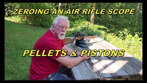 Zeroing An Air Rifle Scope