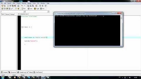 Hogyan írjunk programot C++-ban Kezdőknek 1 - Dev C++ - Int Main