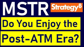 MSTR Stock Underperforms BTC Today! End of World? Why I Miss the Common ATM, but It Doesn't Matter..