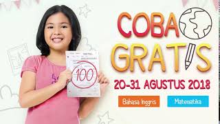Ikuti coba gratis di kumon untuk subjek matematika dan bahasa inggris
mulai tanggal 20-31 agustus 2018. hubungi kelas terdekat!