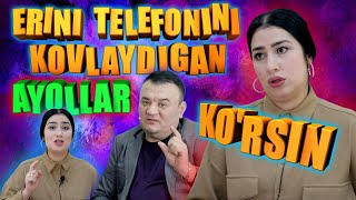 ERINI TELEFONINI KOVLAYDIGAN AYOLLARGA MASLAXAT MUNOJAT ALIMBOYEVADAN | CHOTKI TV | INTERVYU