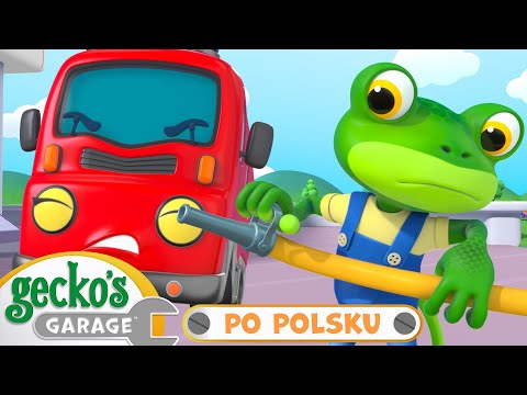 Pożar w warsztacie | Warsztat Gekona | Bajka dla dzieci po polsku | @GeckosGaragePoPolsku