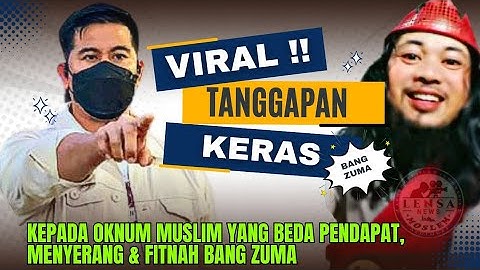 VIRAL‼️Tanggapan Keras Bang ZUMA kepada Akun LOGIKA yang Fitnah Bang ZUMA