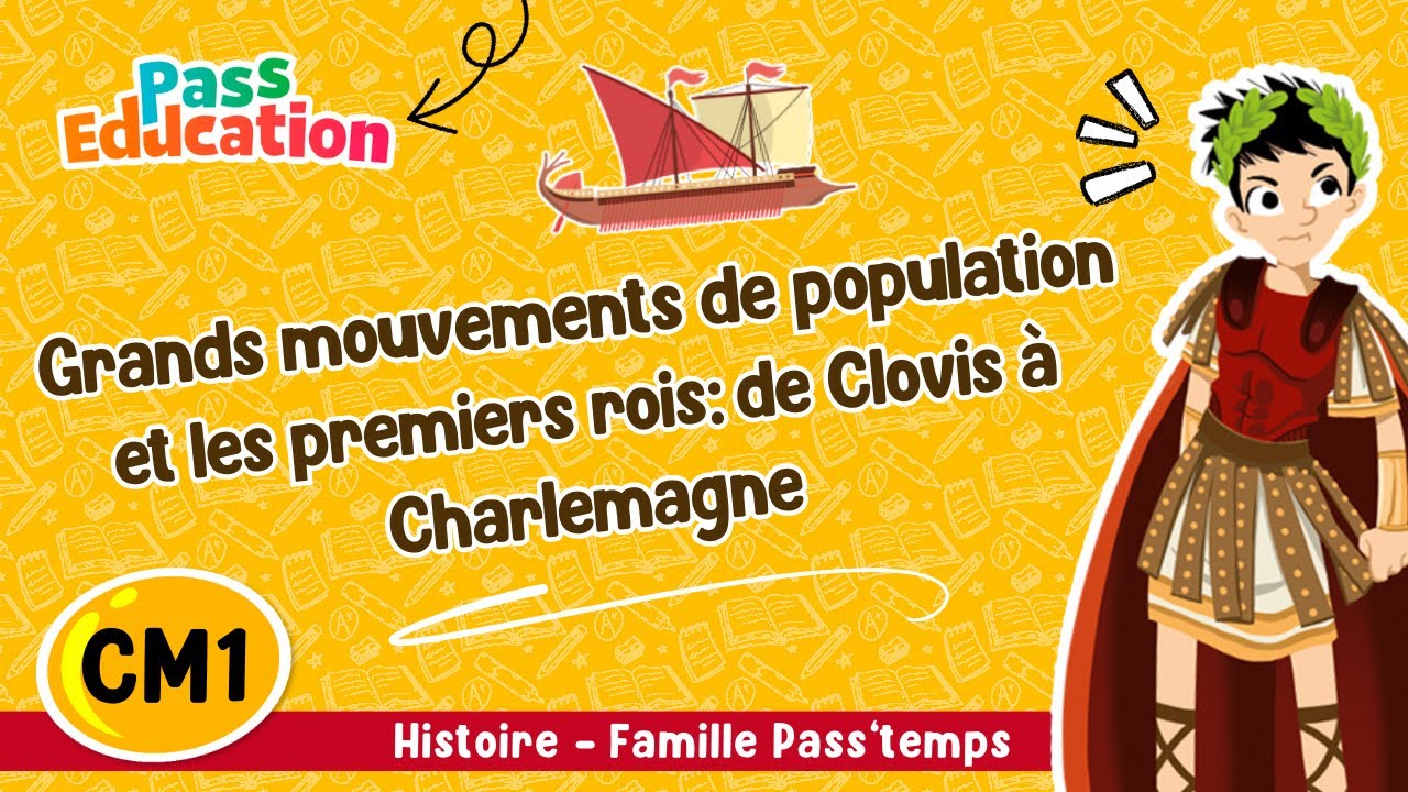 Grands mouvements de population et les premiers rois: de Clovis à