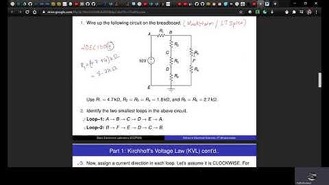 Multisim tutorial on KVL
