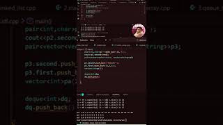 #stl #pair #deque #stack #queue #priority_queue #dsa #coding #viral #video