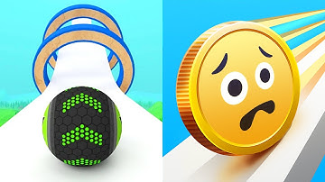 Going Balls vs Coin Rush Gameplay Walkthrough All Levels Apk iOS Android BIG UPDATE LD04KL