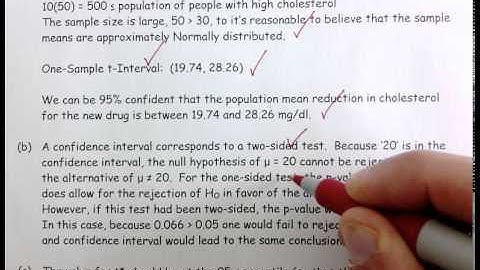 One-Sided CI FRQ #6 Discussion