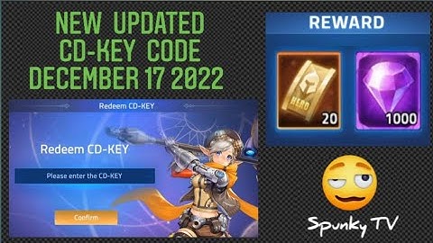 MLA NEW UPDATED CD-KEY CODES DECEMBER 17 2022