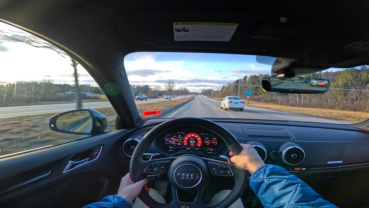 Launching into 2025 in my LOUD RS3 - POV Drive