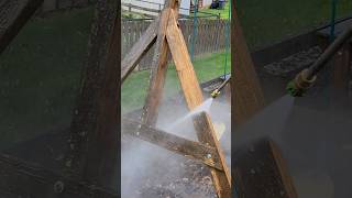Old Swingset Powerwash #theshopprojects #asmr  #satisfying #pressurewashing #diy