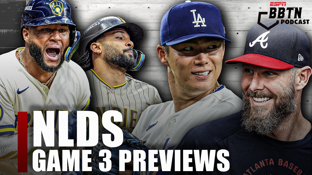 Will the Dodgers Win Another Playoff Game vs. The Braves? + Brewers-Padres Preview | BBTN Pod
