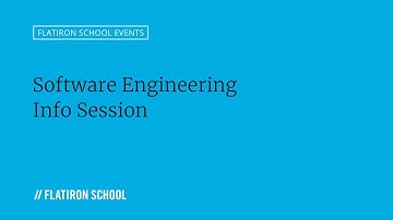 Software Engineering Info Session