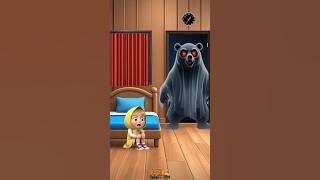 Masha and the Bear Ghost 😱😱😱 .. #shorts #cartoon