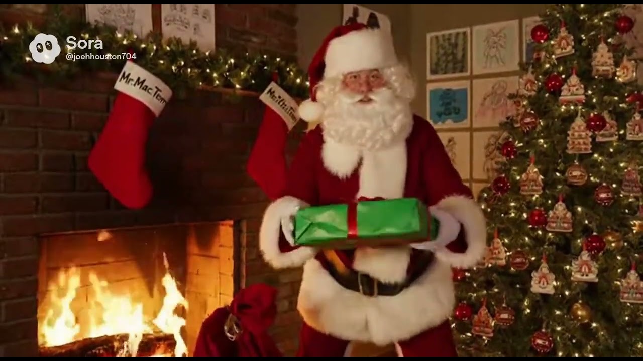 This is Santa Claus in Mac.Terror/DreamWorks Dramafool takes over Christmas 