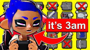 I Played Splatoon 3 Until I Saw EVERY WEAPON