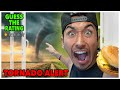 Food Review… DURING a Tornado (Guess The Rating) *DANGEROUS*