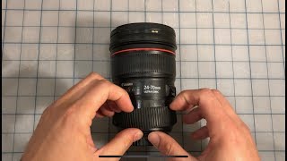 Canon Rubber Zoom Ring Replacement (24-70mm 2.8L II)