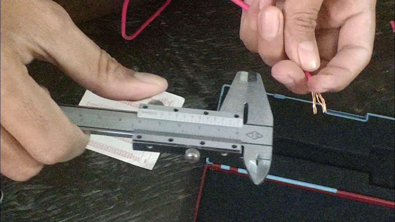 practical-demonstration-to-measure-cable-size-using-vernier-caliper