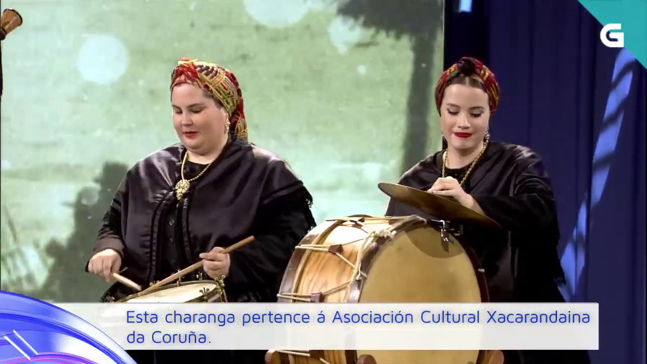 La Charanga de Xacarandaina en el programa Luar