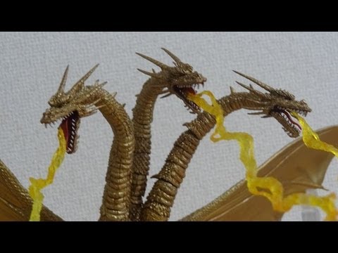 ‼️モンスターアーツファイヤ〜ドラゴン、キングギドラ、ギャオス 3点セット‼️ モンスターアーツファイヤ〜ドラゴン、キングギドラ、ギャオス 3