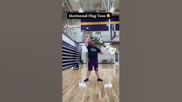 Horizontal Flag Toss Tutorial (From TikTok)