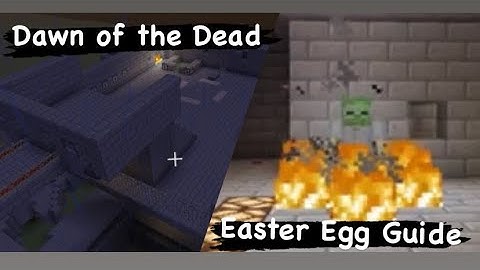 Cod Minecraft Zombies: Dawn of the Dead complete Easter Egg guide