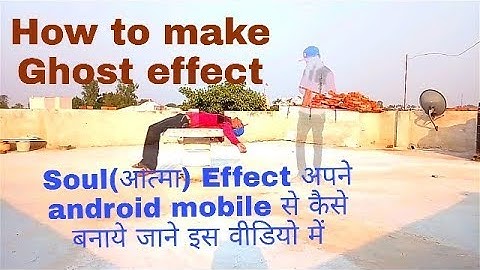 आत्मा का effect बनाये |evil effect|soul effect|ghost effect kinemaster tutorial mohit ss#youtube