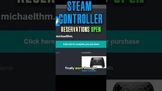 Check your emails NOW! #steam #valve #controller #gaming #update