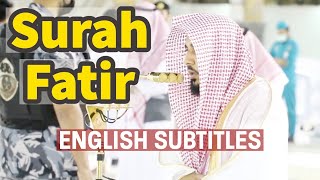 Sheikh Abdullah Al Juhani | Surah Fatir | With English Subtitles | 2021