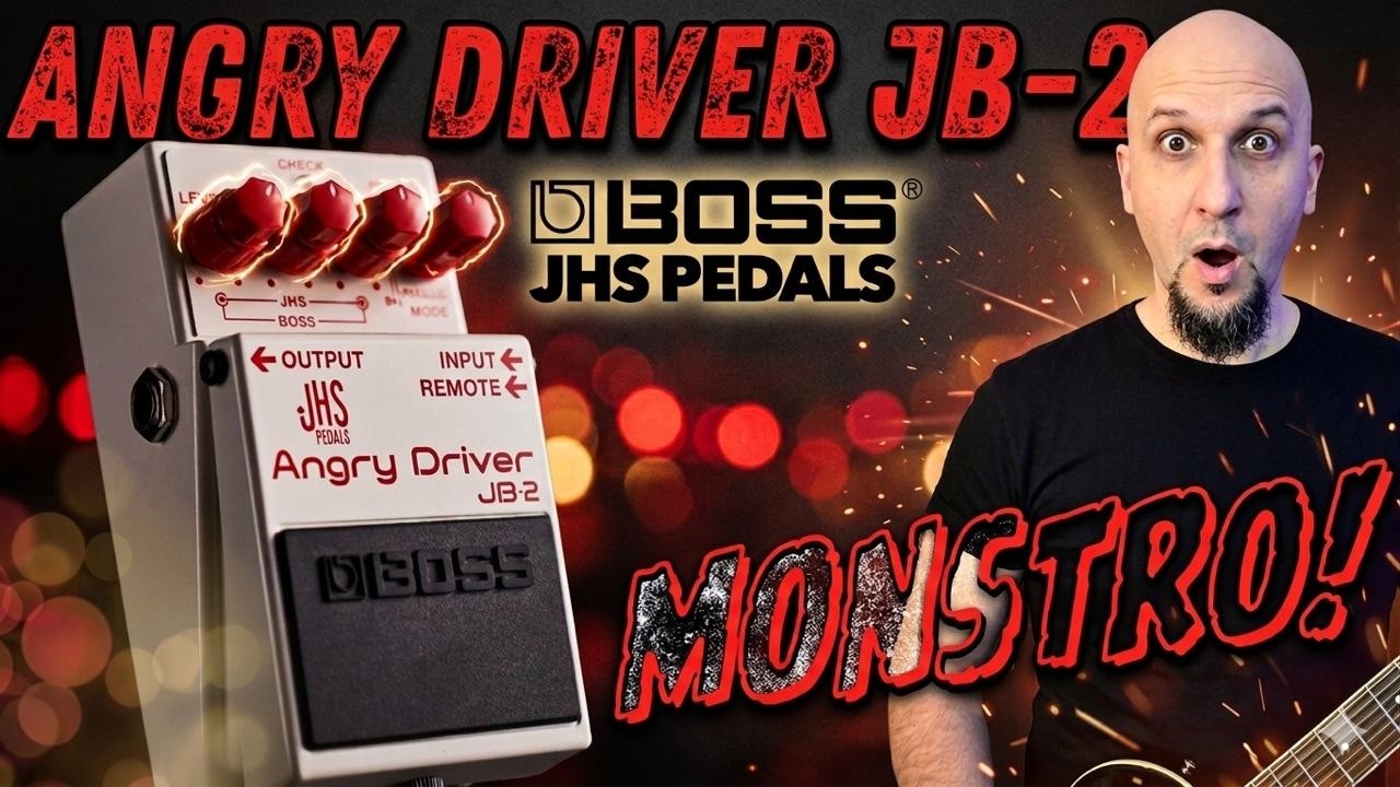 BOSS/ JHS ANGRY DRIVER JB-2 - ONE OF MY FAVORITE DRIVES! - YouTube