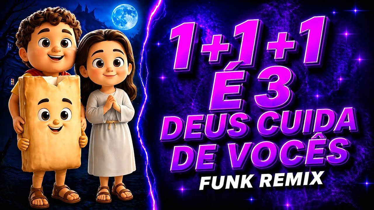 1+1+1 É 3 DEUS CUIDA DE VOCE - (Funk Remix) Sr.Robin  