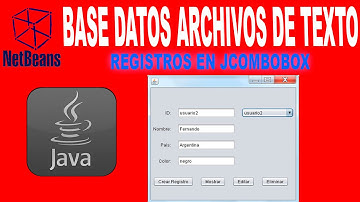 Base Datos block de notas Mostrar en Combo