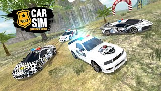 Police Car Sim - Offroad Games _ Android Gameplay screenshot 5