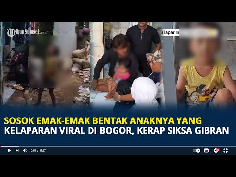 Sosok Emak-emak Bentak Anaknya yang Kelaparan Viral di Bogor, Kerap Siksa Gibran, Kini Terungkap