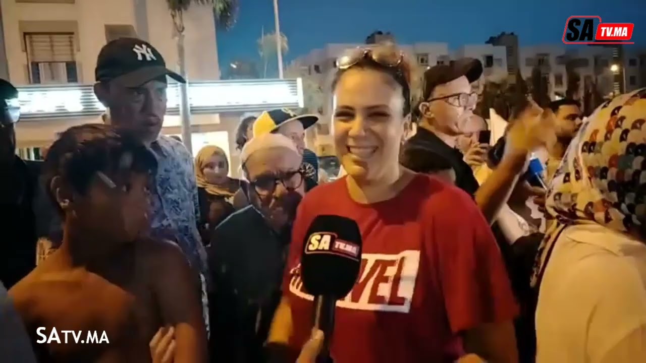 الماء يخرج مجمع سكني لإقامة شمس المدينة بسيدي رحال التي يظم أكتر من 4000 شقة