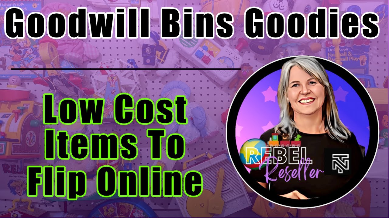 Goodwill Bins Goodies. Cheap Items To Flip Online For A Profit YouTube