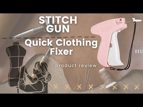 Fast Fixes Made Easy! 🧵 BS ONE Stitch Gun – Quick Repairs for Clothes, Quilting & More!