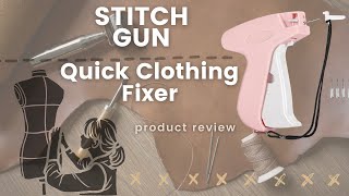 Fast Fixes Made Easy! 🧵 BS ONE Stitch Gun – Quick Repairs for Clothes, Quilting & More!