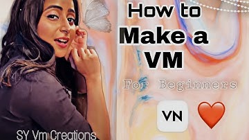 How to make a vm for idol💕 || Easy vm for beginners || SY Vm Creations