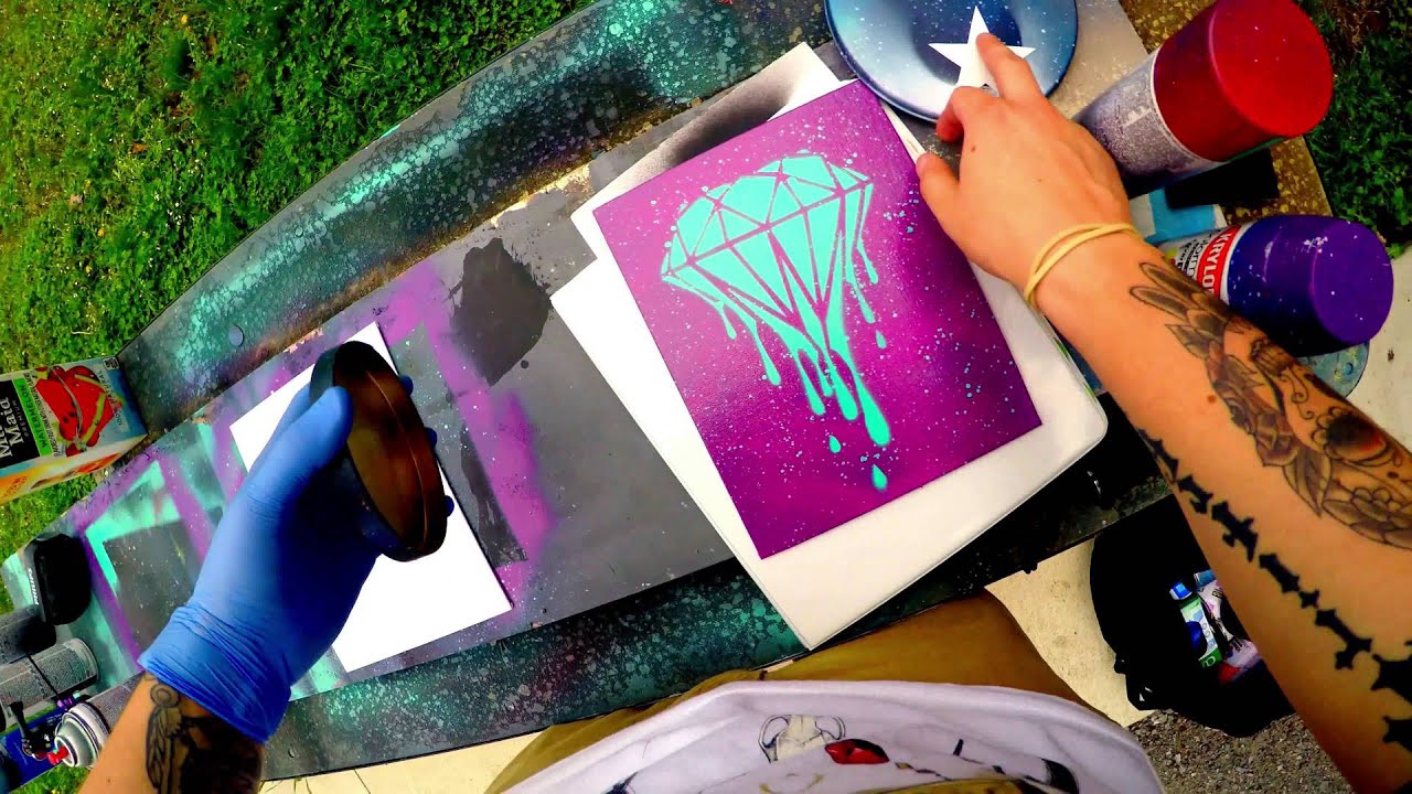 My Spray Paint Art YouTube