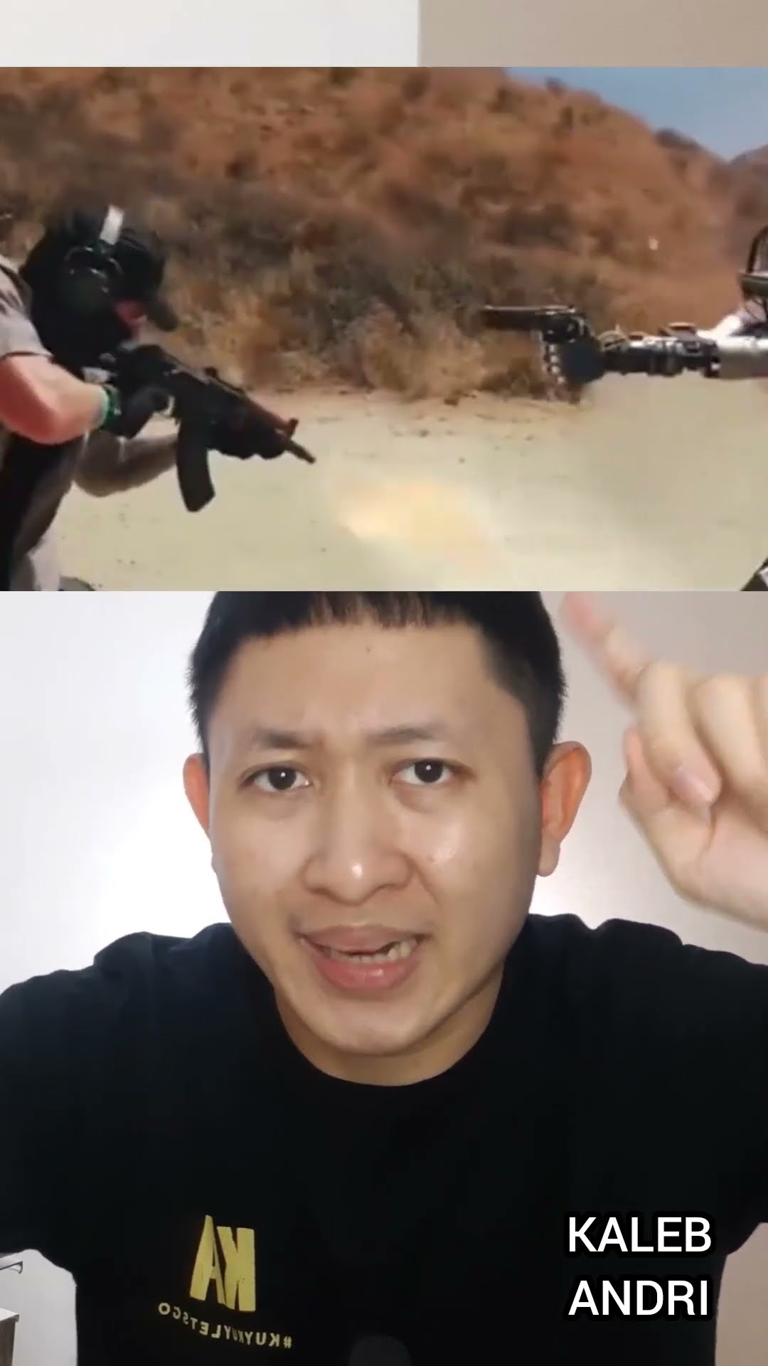 BOCIL ILMUWAN DIBAKAR OTAKNYA ROBOT PRAJURIT SAAT LATIHAN PERANG | Kaleb Andri #shorts #storytime