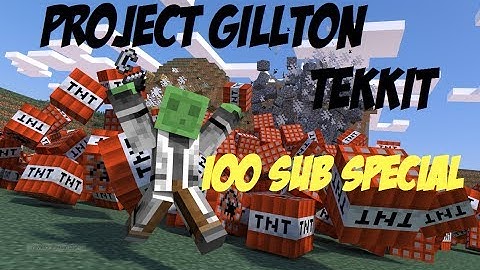 Tekkit Classic - Project Gillton #19 - 100 SUB SPECIAL - Building the Factory Timelapse